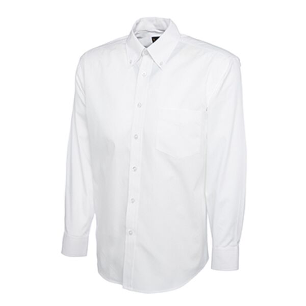Uneek Long Sleeve Oxford Shirt Thumbnail