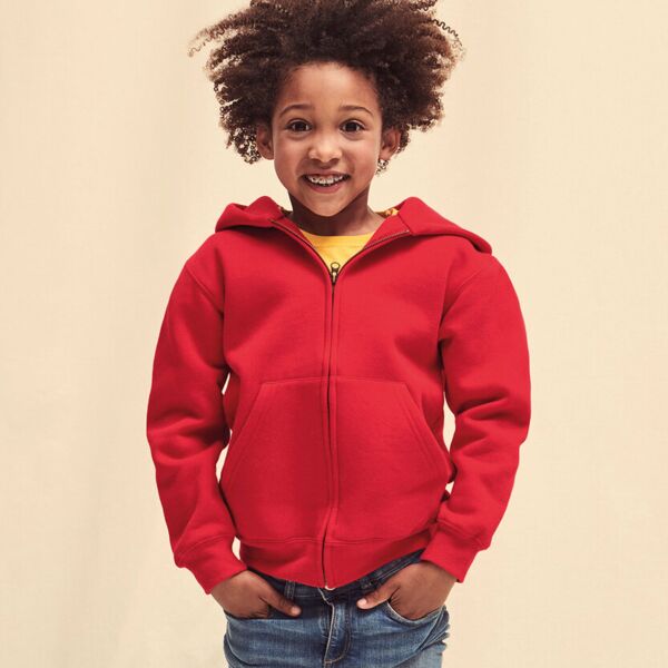 Premium 70/30 kidS hooded sweat jacket - FC Thumbnail